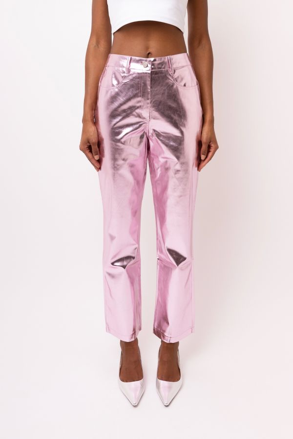 Slide View: 2: Amy Lynn Metallic Pant