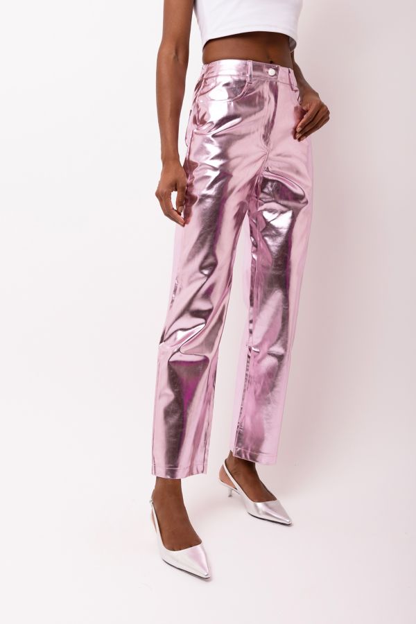 Slide View: 1: Amy Lynn Metallic Pant