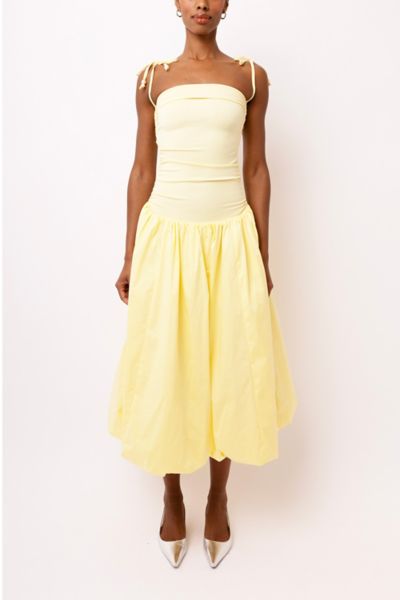 Amy Lynn Puffball Midi Dress