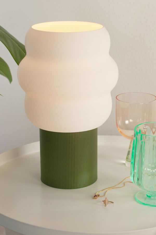 Slide View: 1: Honey & Ivy Jelli Table Lamp