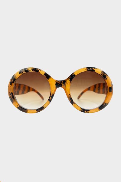 Giant Vintage Bubble Oversized Round Sunglasses