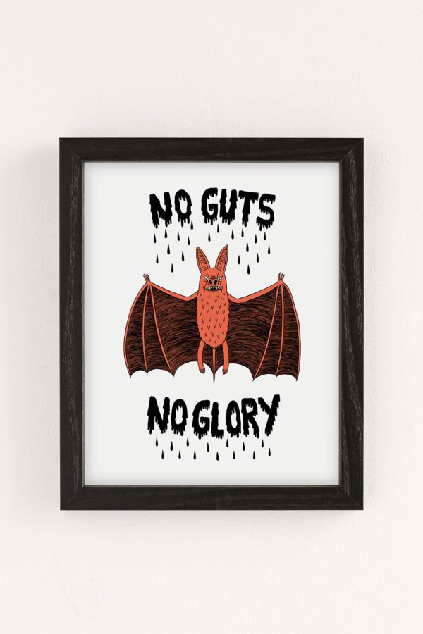 Slide View: 2: Reproduction artistique No Guts No Glory Bat Jack Teagle