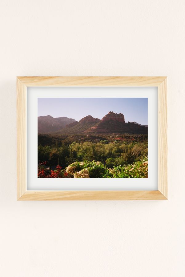 Slide View: 2: Emilina Filippo Sedona Sunrise Art Print