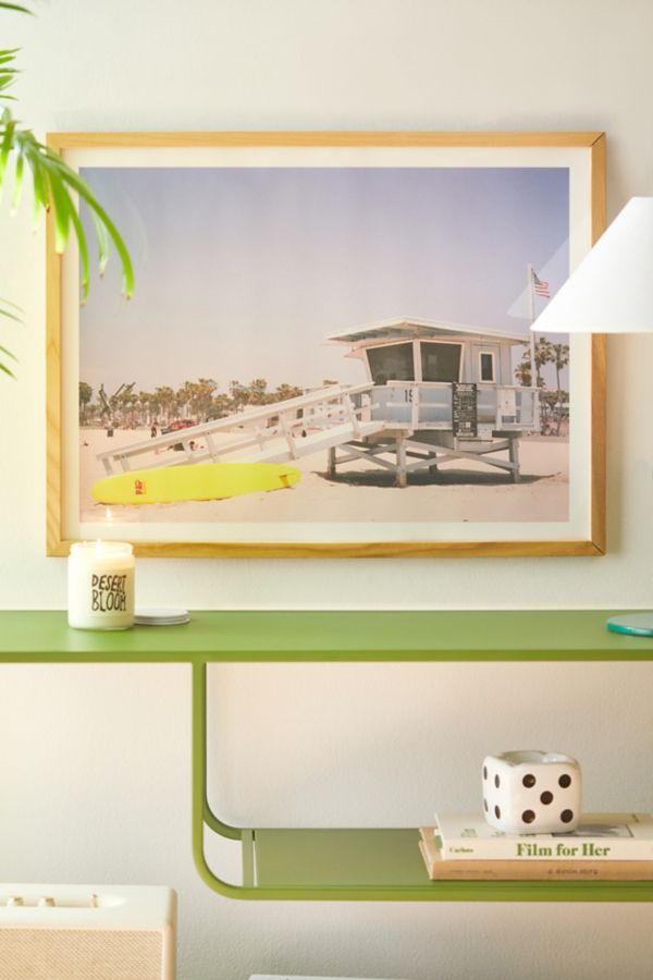 Slide View: 1: Emilina Filippo Venice Beach Art Print