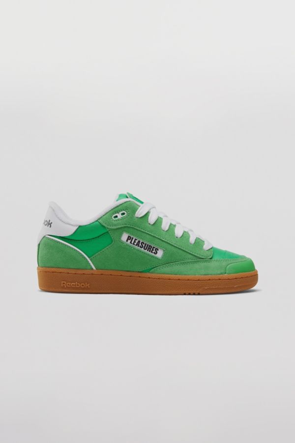 Slide View: 1: Reebok X PLEASURES Men's Club C Bulc Sneaker