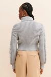 Thumbnail View 2: 4SI3NNA Rocio Cable Knit Sweater