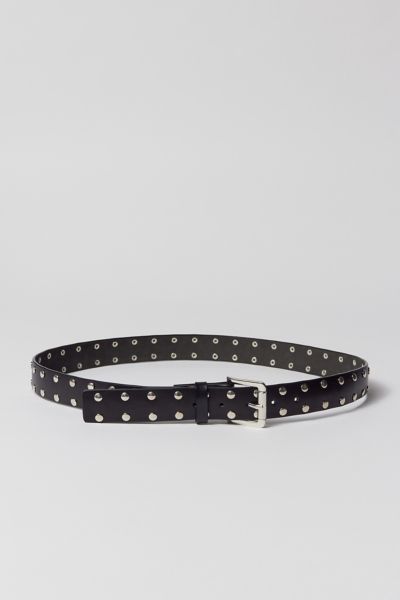 Ceinture de cuir cloutée