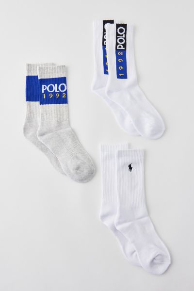Polo Ralph Lauren 1992 Crew Sock 3-Pack