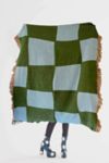 Thumbnail View 2: Clr Shop Check Yourself Woven Throw Blanket