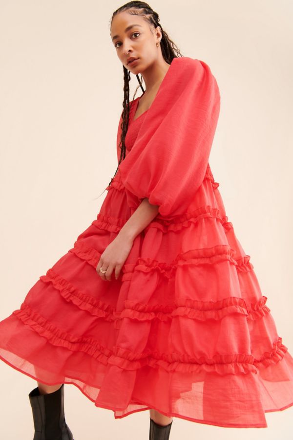 Slide View: 4: Sister Jane Royale Tiered Organza Dress