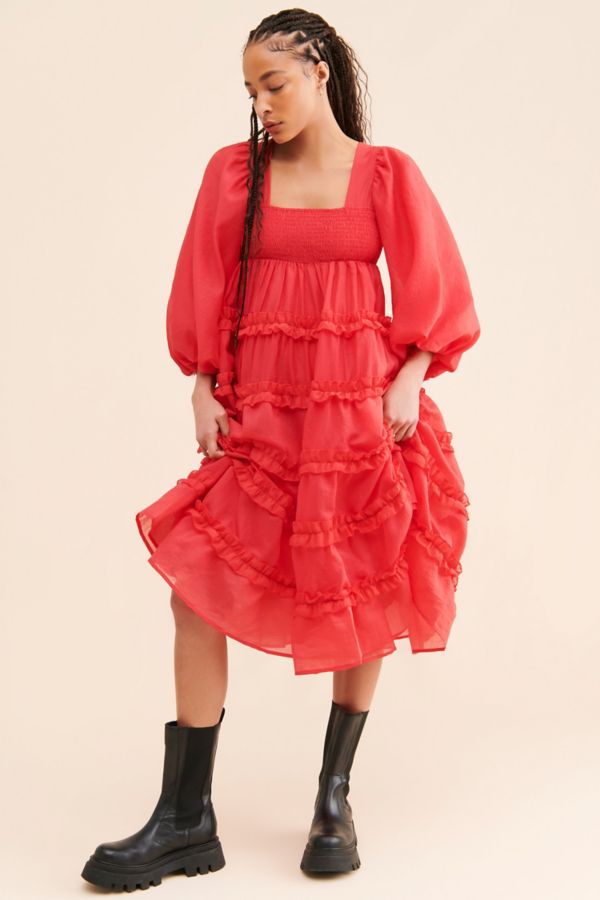 Slide View: 1: Sister Jane Royale Tiered Organza Dress