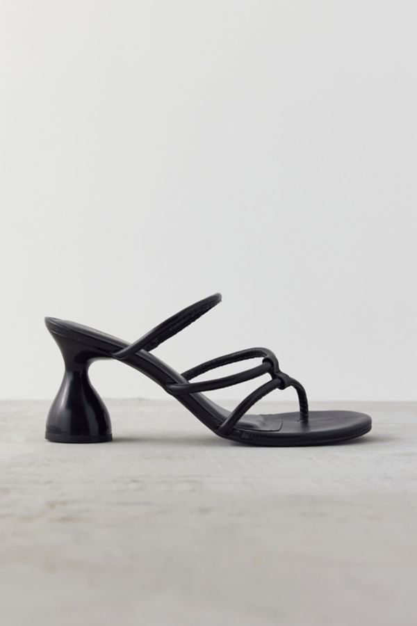 Slide View: 2: Intentionally Blank Una Strappy Mule Heel