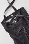 Thumbnail View 3: Sac Fourre-tout en Denim Délavé avec Logo BDG