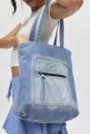 Thumbnail View 1: BDG Logo Washed Denim Tote Bag