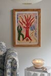 Thumbnail View 1: sandrapoliakov Fire Tree Dance Art Print