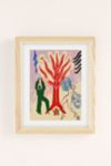 Thumbnail View 2: sandrapoliakov Fire Tree Dance Art Print