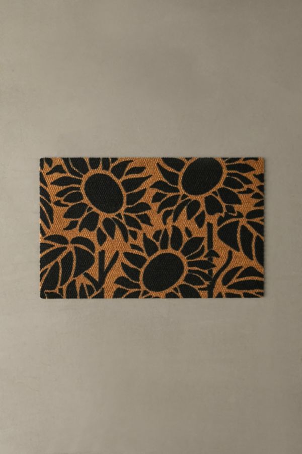 Slide View: 1: Matterly Neighburly Sunshine Day Indoor/Outdoor Floor Mat