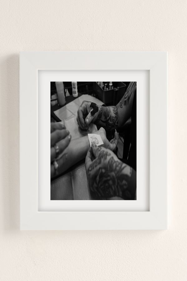 Slide View: 2: Flicksbymac Tattoos In Venice Art Print