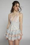 Thumbnail View 4: LoveShackFancy Quintell Halter Mini Dress