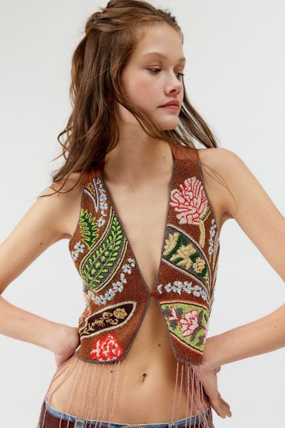 Agua Bendita Otis Embroidered Vest