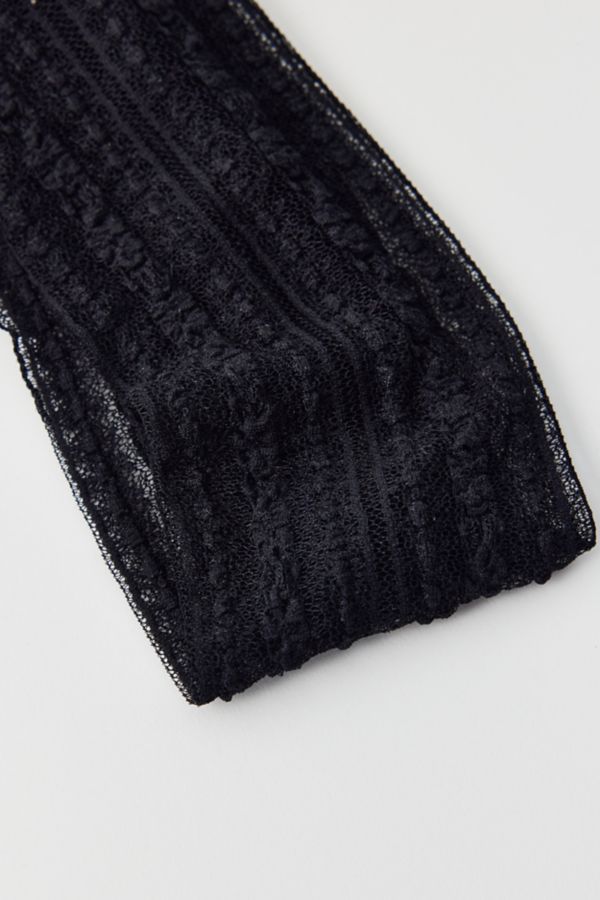 Slide View: 3: Out From Under Pointelle Lace Soft Headband