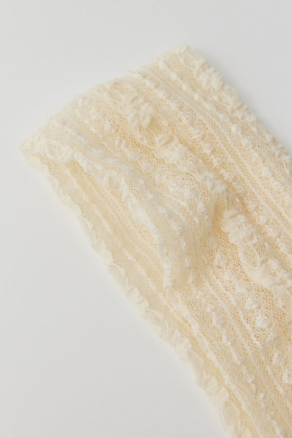 Slide View: 3: Out From Under Pointelle Lace Soft Headband