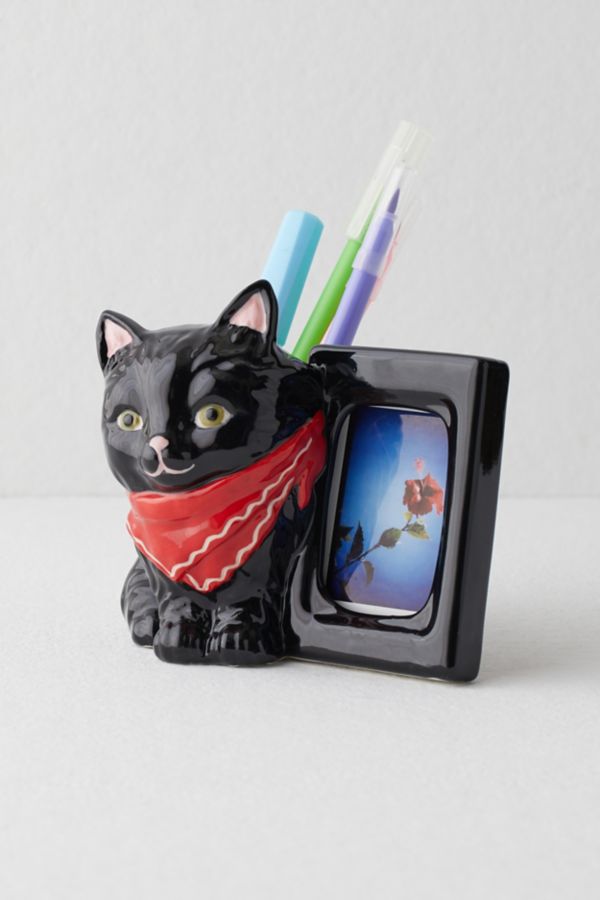 Slide View: 3: Cat INSTAX Picture Frame Vase