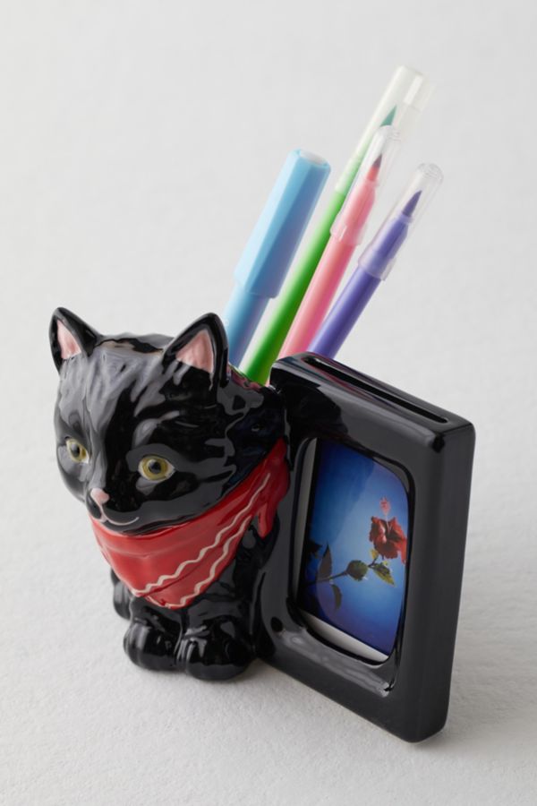 Slide View: 4: Cat INSTAX Picture Frame Vase