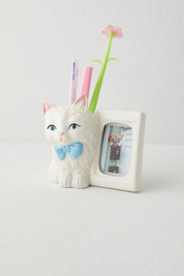 Slide View: 3: Cat INSTAX Picture Frame Vase