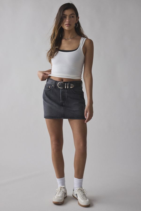 Slide View: 1: Levi’s® Icon Denim Mini Skirt