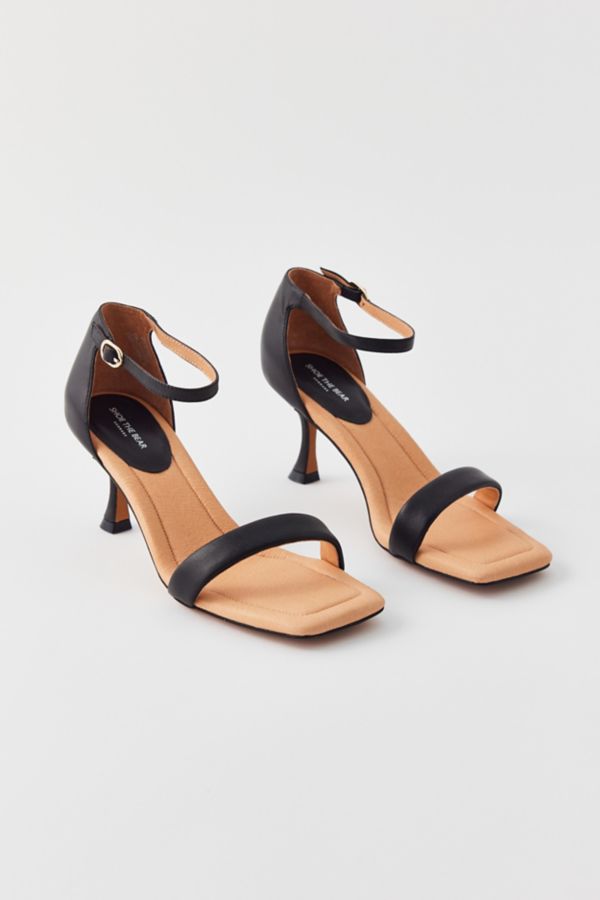 Slide View: 3: Shoe The Bear Leah Ankle Strap Heel