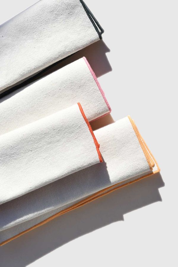 Slide View: 4: ATELIER SAUCIER Burlap Napkin Set