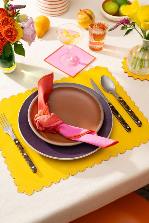 Slide View: 2: ATELIER SAUCIER Multicolor Napkin Set