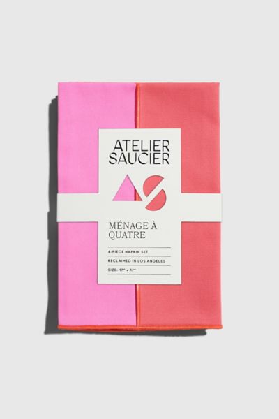 ATELIER SAUCIER Multicolor Napkin Set