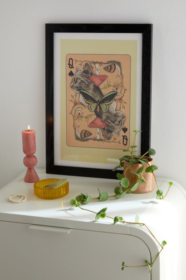 Slide View: 1: Samantha Koenig Queen Of Spades Art Print