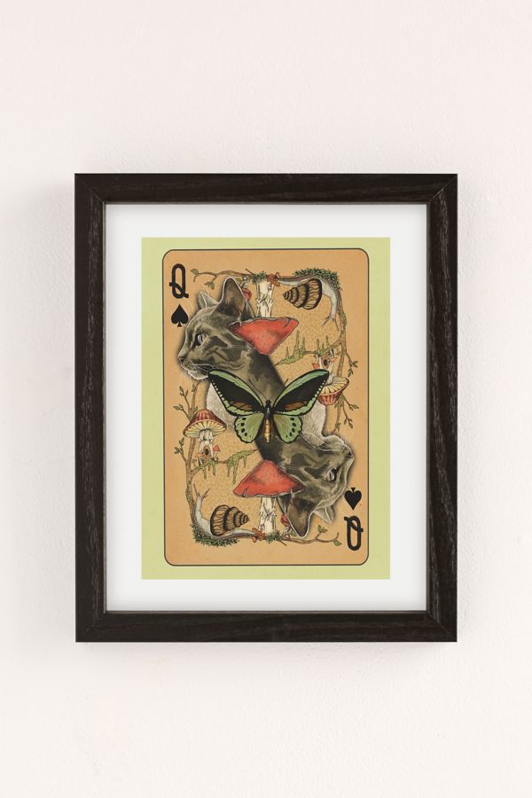 Slide View: 2: Samantha Koenig Queen Of Spades Art Print