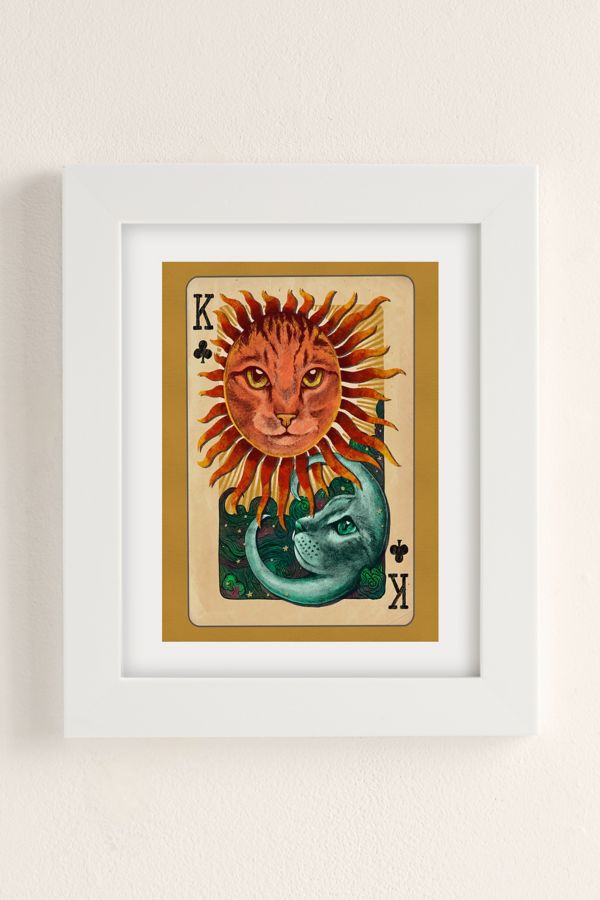 Slide View: 1: Samantha Koenig King Of Clubs Art Print