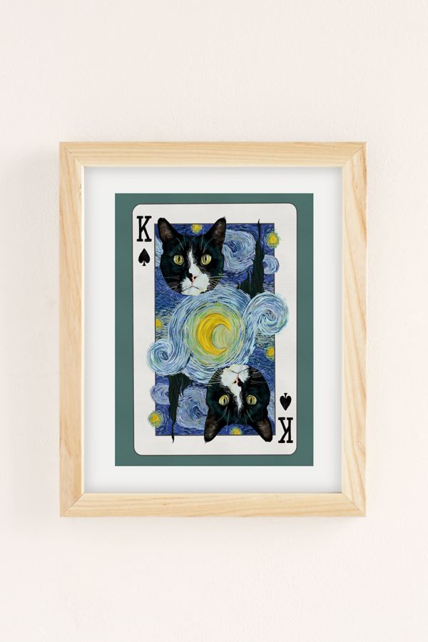 Slide View: 2: Samantha Koenig King Of Spades Art Print