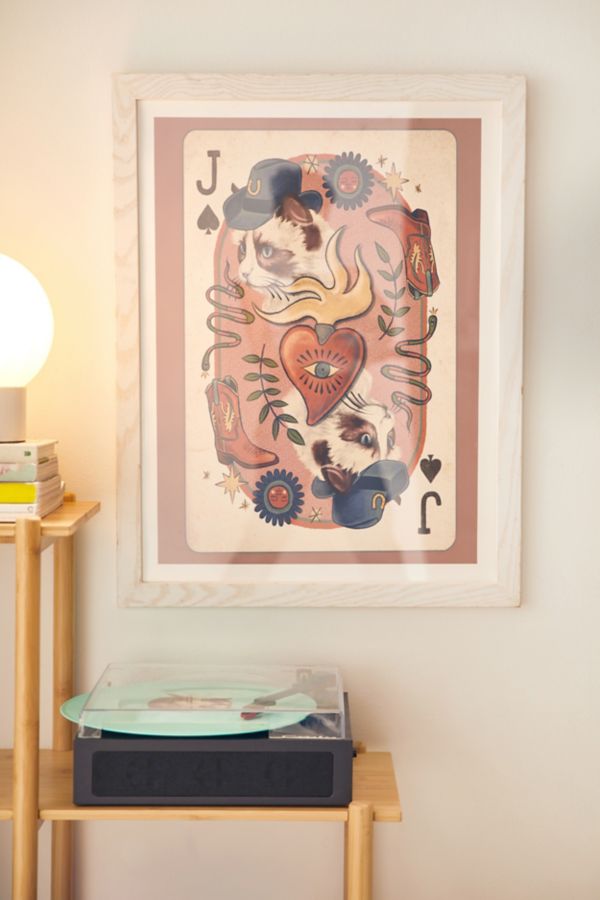 Slide View: 1: Samantha Koenig Jack Of Spades Art Print