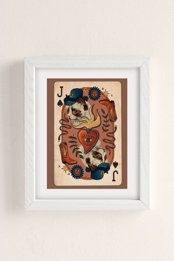 Slide View: 2: Samantha Koenig Jack Of Spades Art Print