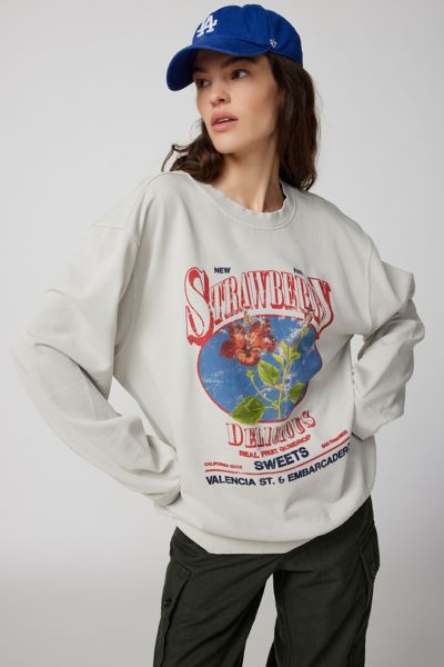 Strawberry Pullover Sweatshirt