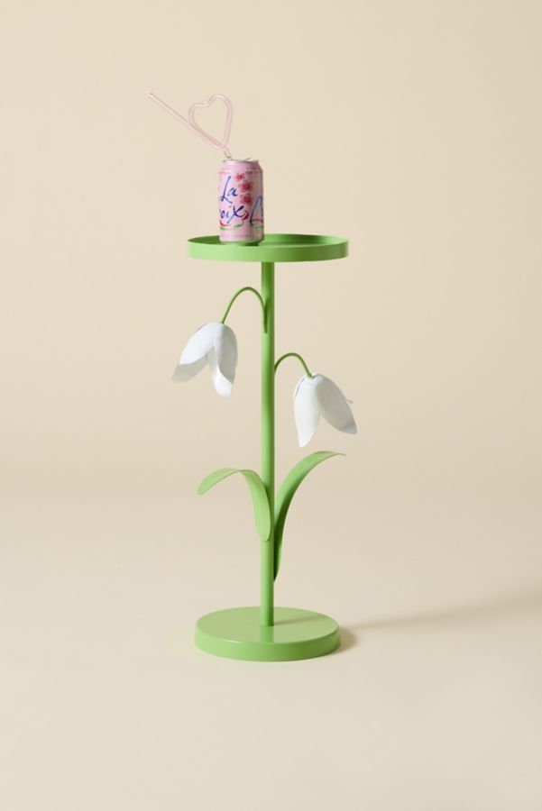 Slide View: 1: Lily Of The Valley Side Table