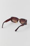 Thumbnail View 4: UO Essential Rectangle Sunglasses