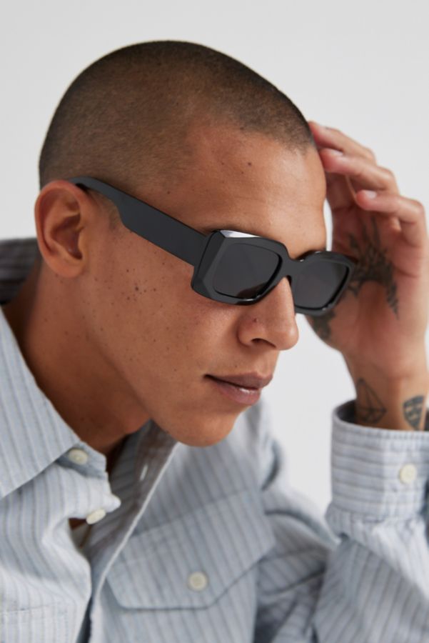 Slide View: 1: Asher Rectangle Sunglasses