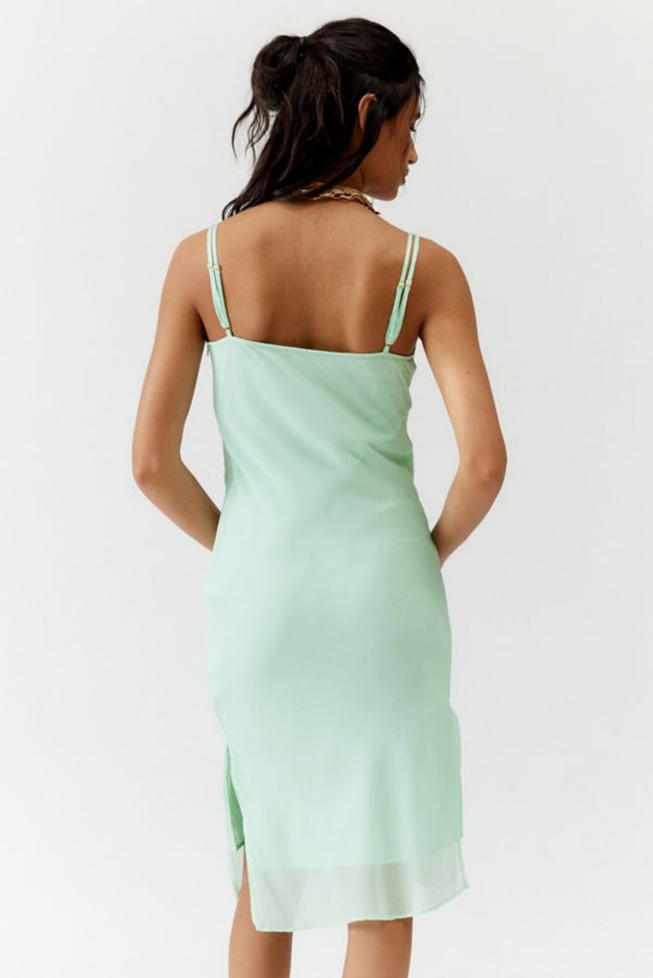 Slide View: 4: Riverside Tool & Dye Isla Silk Slip Dress