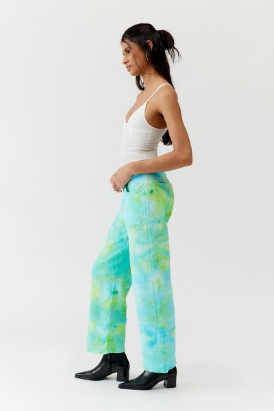 Pantalon Évasé Matelassé Tie-Dye Riverside Tool & Dye