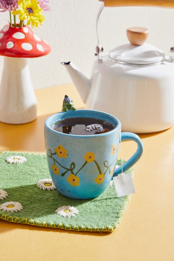 Slide View: 1: Peeking Animal Mug