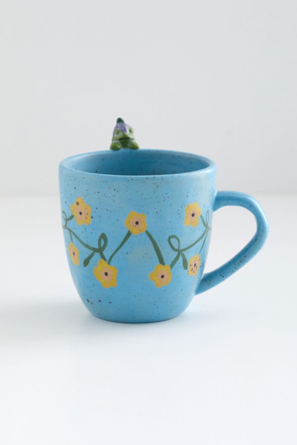 Slide View: 2: Peeking Animal Mug