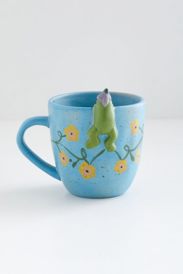 Slide View: 3: Peeking Animal Mug