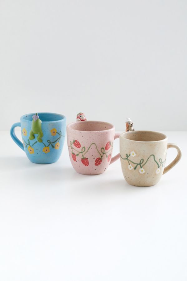 Slide View: 6: Peeking Animal Mug